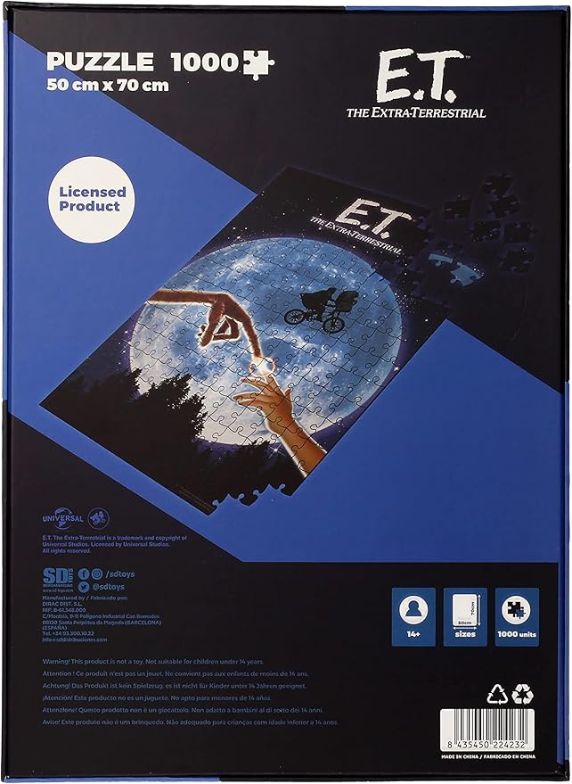 Puzzle Film E.T. L'Extraterrestre