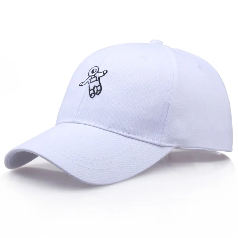 Casquette Astronaute Blanc Ajustable