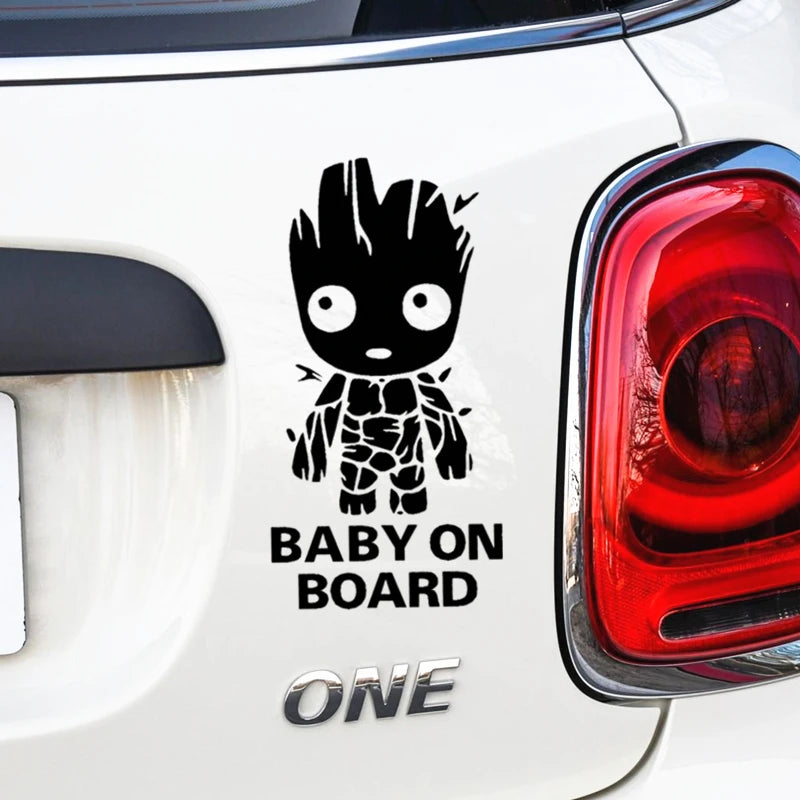 Sticker Groot pour Voiture Bébé à Bord