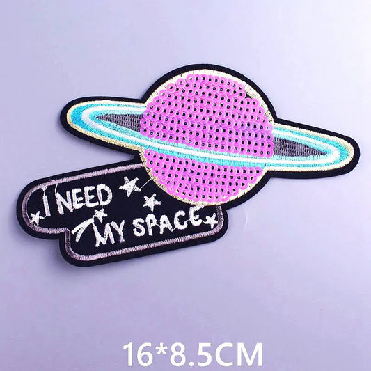 Ecusson Planète - i Need My Space