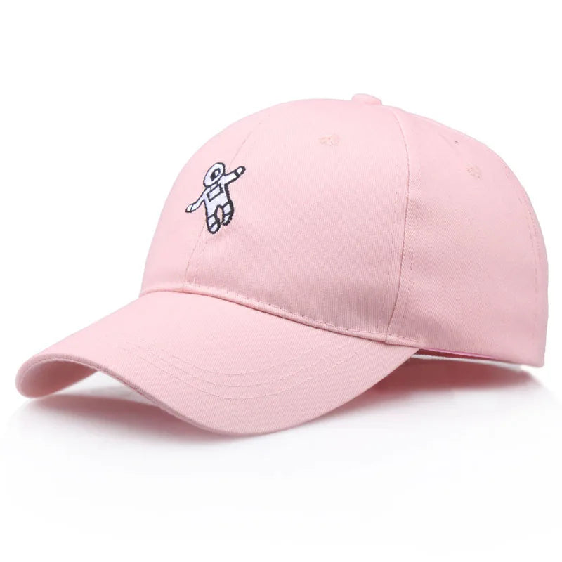 Casquette Astronaute Rose Ajustable