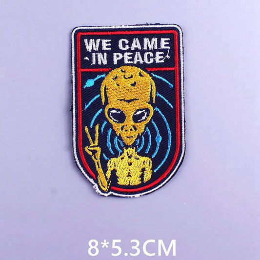 Patch Extraterrestre - We Came In Peace