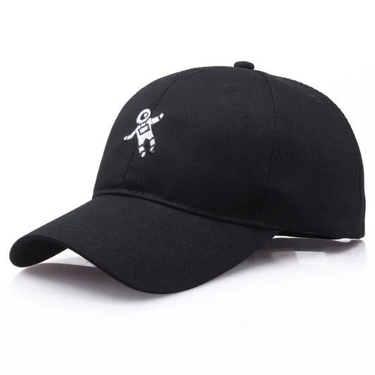 Casquette Astronaute Noir Ajustable