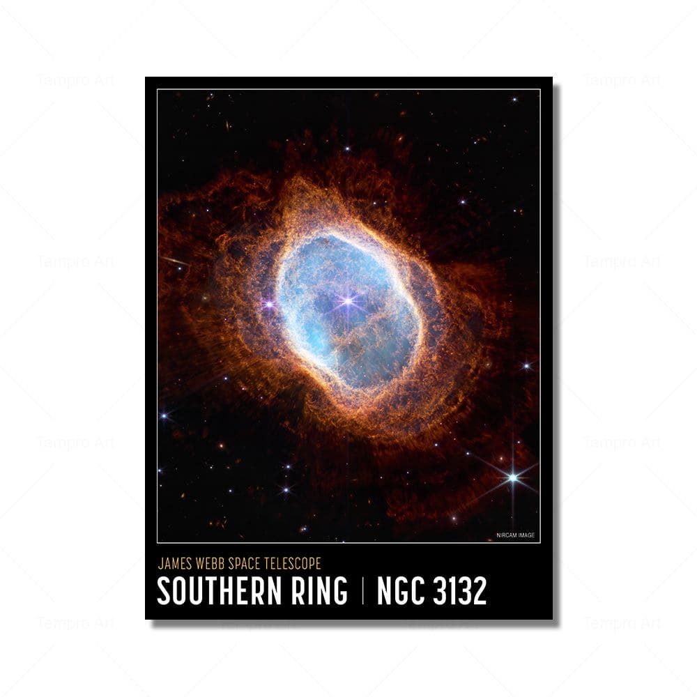 Poster NGC 3132 James Webb 50 x 70 cm