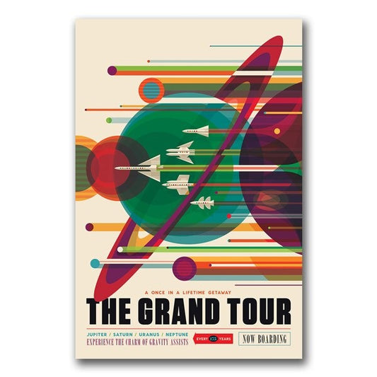 Poster Vintage Grand Prix Spatial 42x60cm