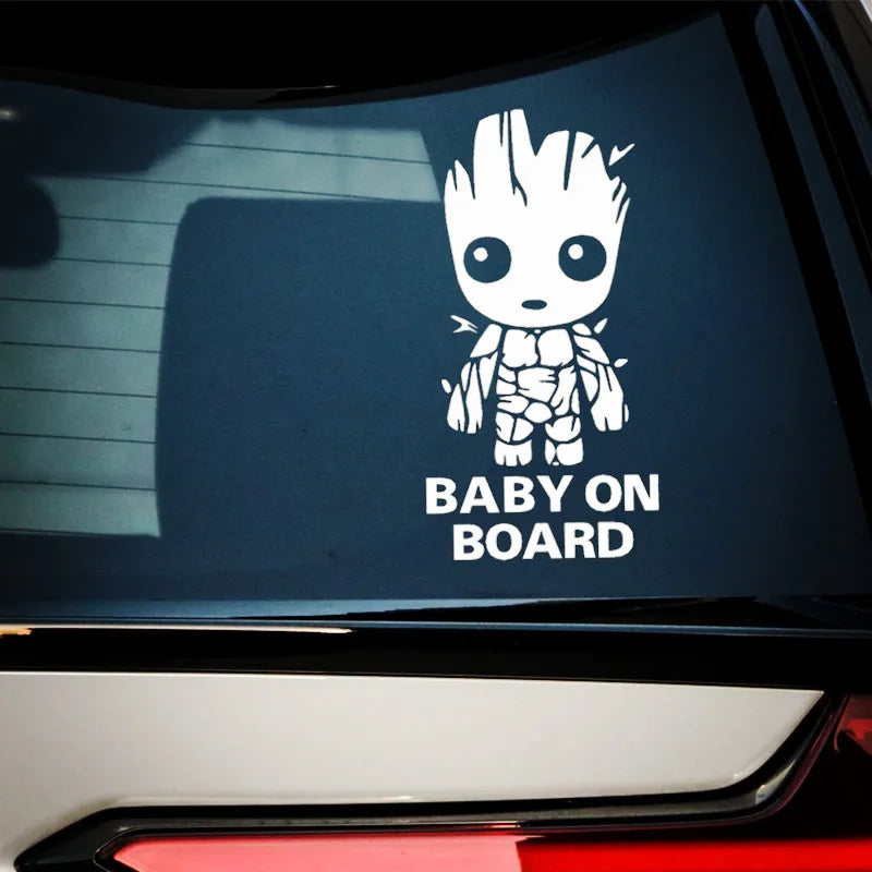 Sticker Groot pour Voiture Bébé à Bord