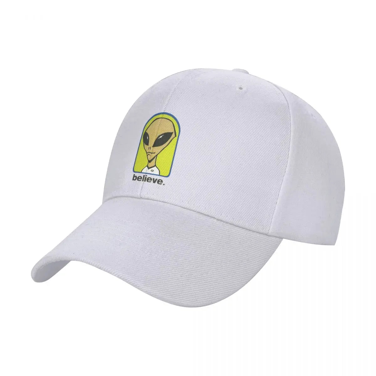 Casquette Alien Retro Blanc Ajustable