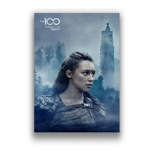 Poster The 100 Commandante Lexa 40X50cm