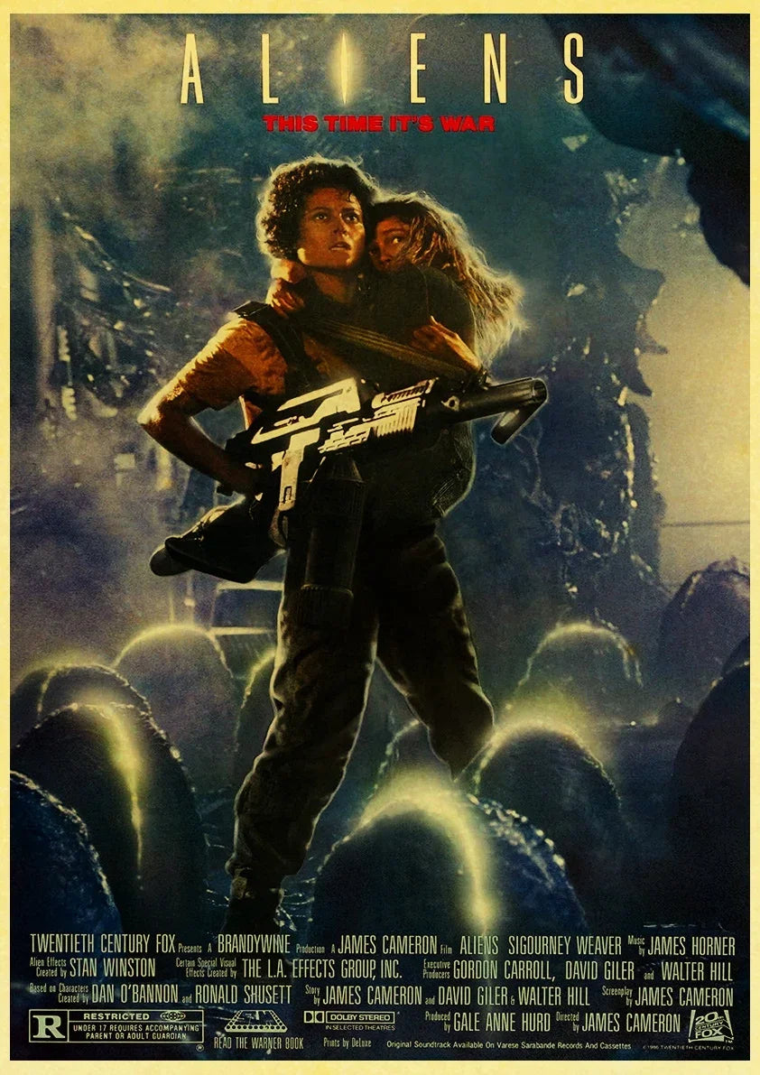 Affiche Film Saga Alien 42X30cm E09120