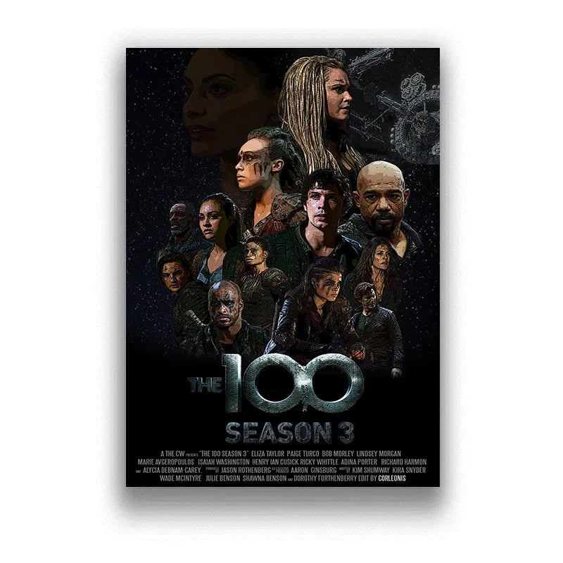 Affiche Serie The 100 Season 3 60X80cm