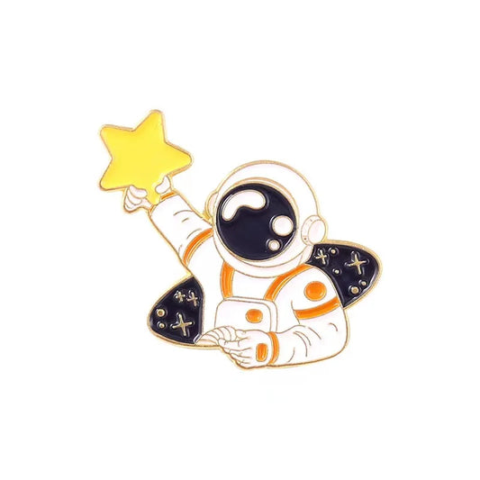 Pin's Astronaute et Étoile Default Title