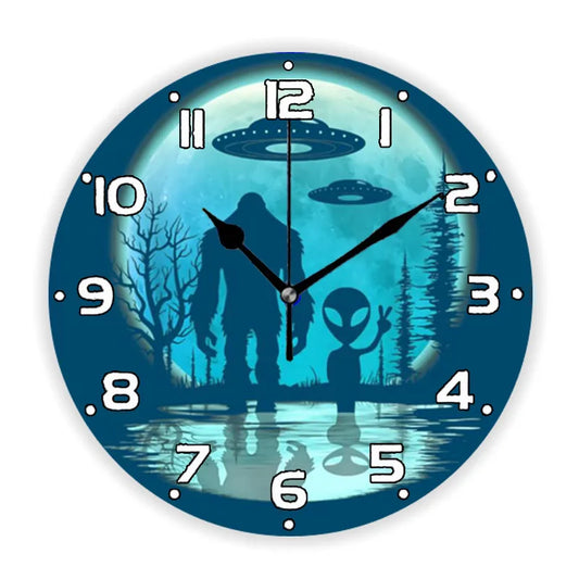 Horloge Murale Soucoupes Volantes 14inch (35x35cm)