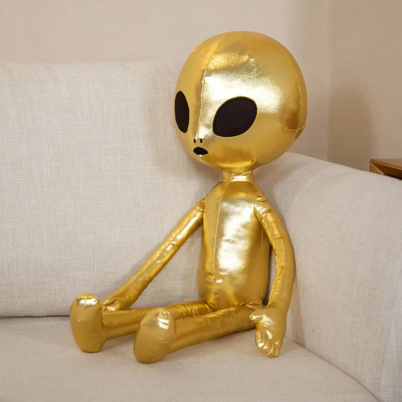 Peluche Alien Doré