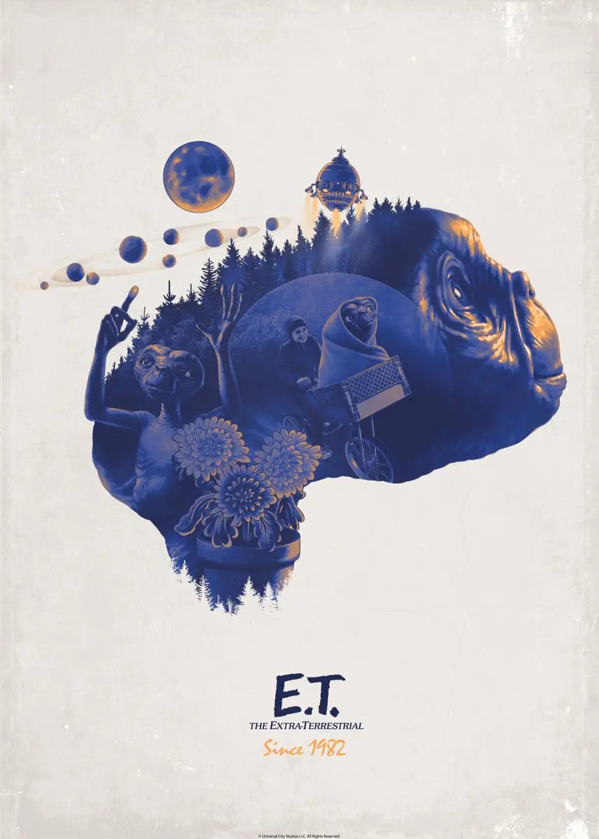 Poster de Film Alien E.T.