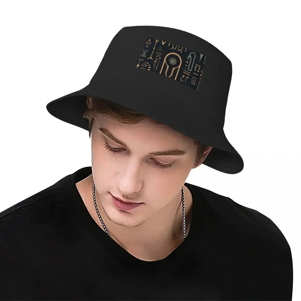 Chapeau Bob Hiéroglyphes Alien