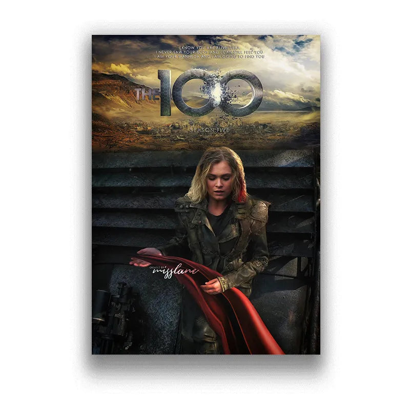 Poster The 100 Clarke Saison 5 40X50cm