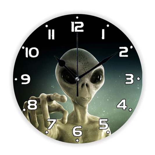 Horloge Murale Extraterrestre 14inch (35x35cm)