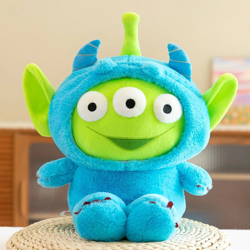 Peluche Alien Toy Story en Pyjama Bleu 35cm