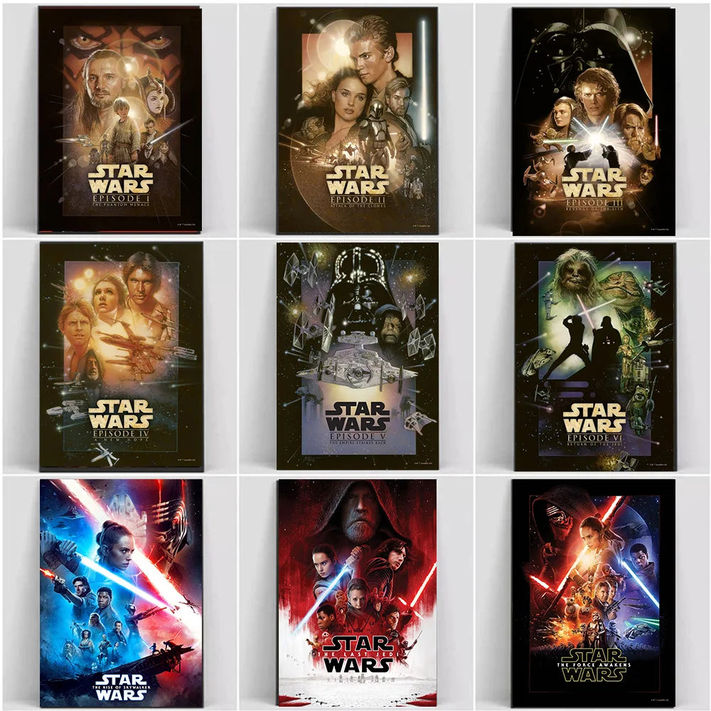 Poster Star Wars Vaisseaux Spatiaux