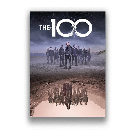 Poster The 100 vs Grounders 40X50cm