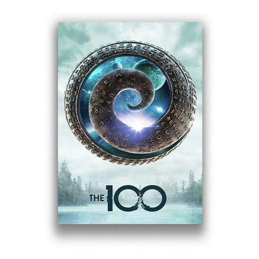 Poster The 100 Spirale 20X30cm