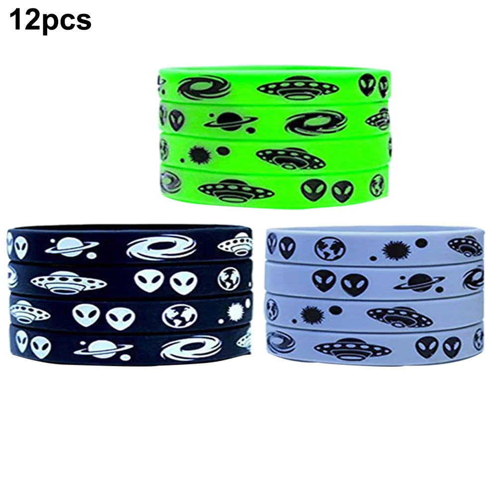 Bracelet Alien en Caoutchouc