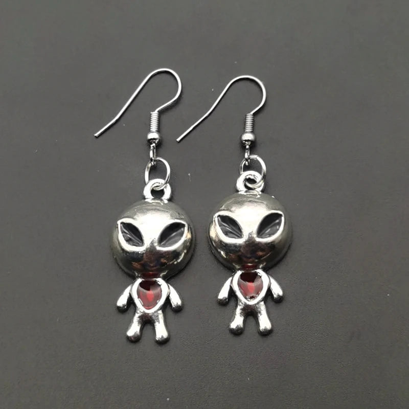 Boucles D'Oreilles Alien