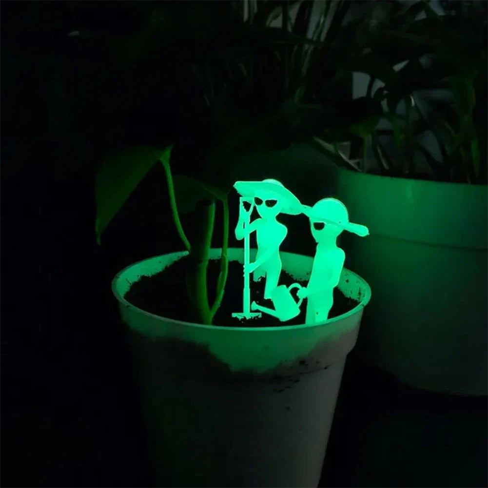 Petites Statues Alien - Fluorescentes