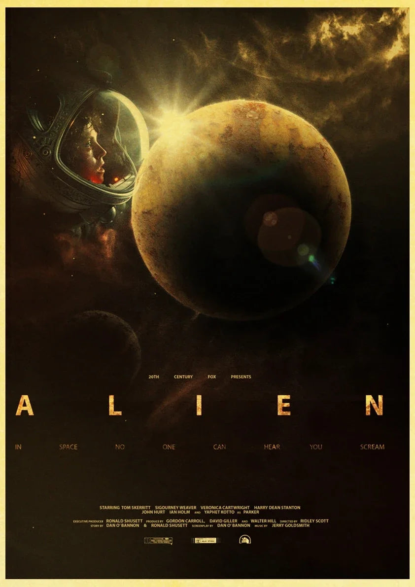 Affiche Film Saga Alien 42X30cm E09119