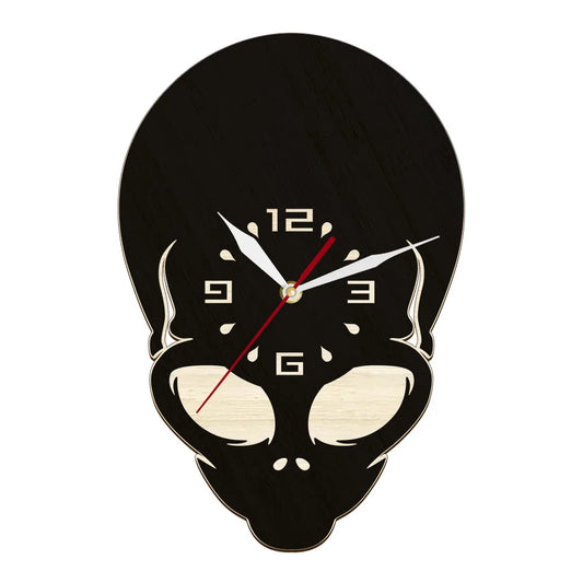 Horloge Tête D'Alien