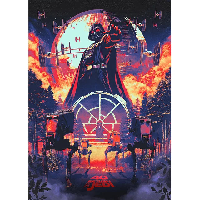 Poster Star Wars Vador et ses Armées