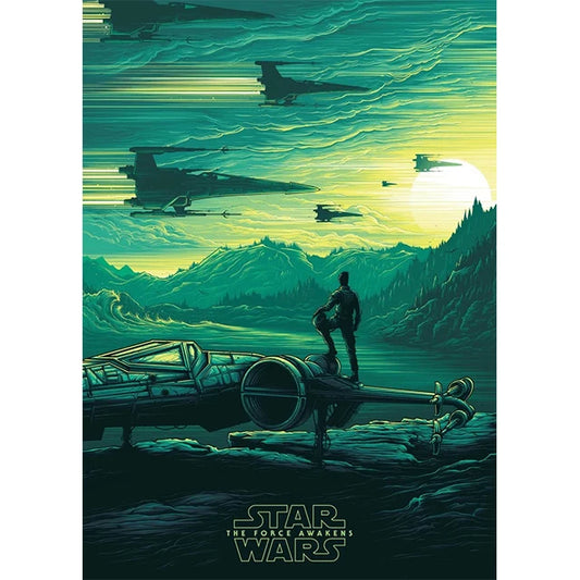 Poster Star Wars Vaisseaux Spatiaux