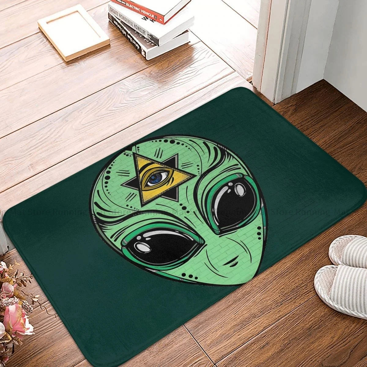 Tapis de Douche<br> Tête Alien