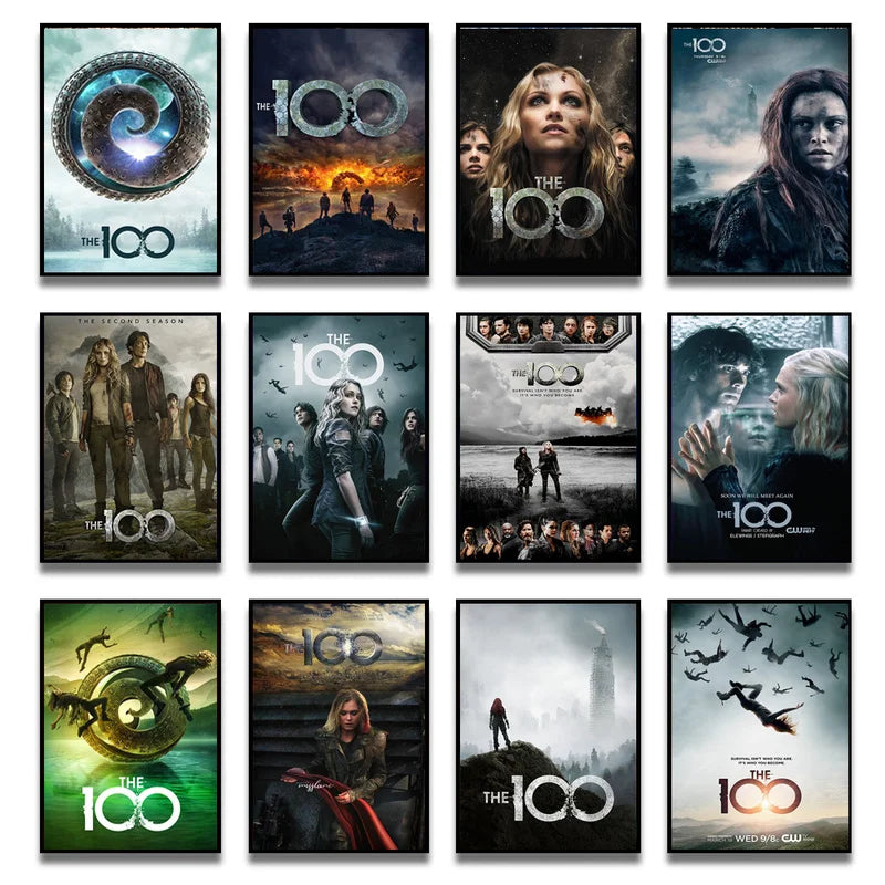 Poster Personnages de The 100