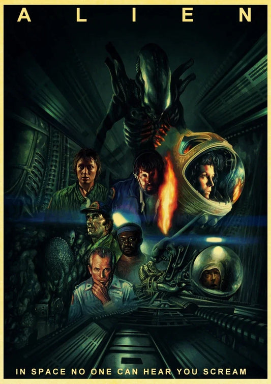 Affiche Film Saga Alien 42X30cm E0914