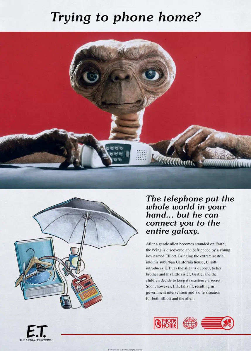 Poster de Film Alien E.T.