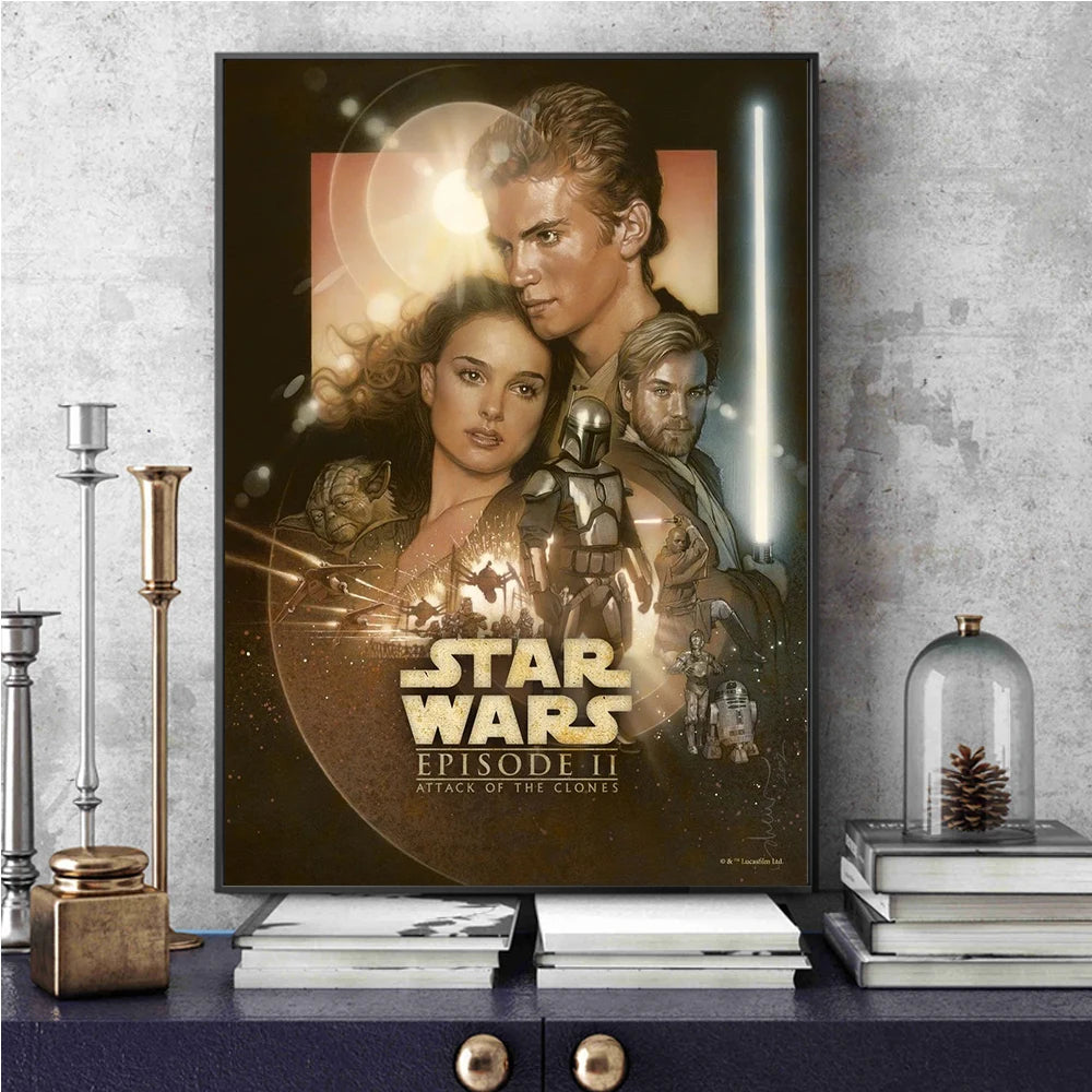 Poster Star Wars Vaisseaux Spatiaux