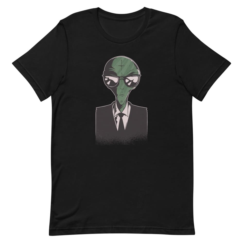 T-Shirt Alien en Costard Noir