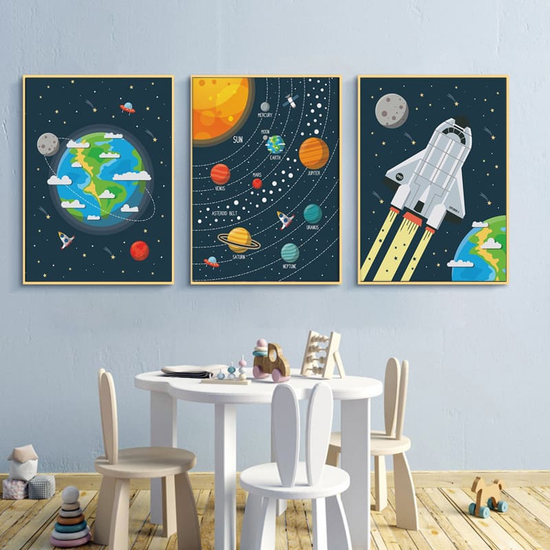 Poster Navette dans l'Espace