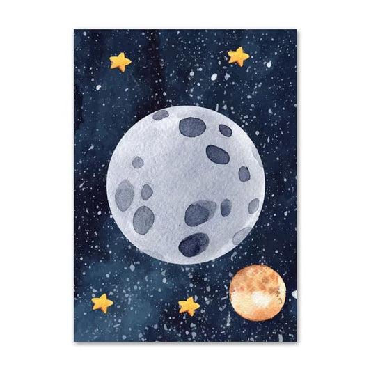 Poster de Lune pour Enfant