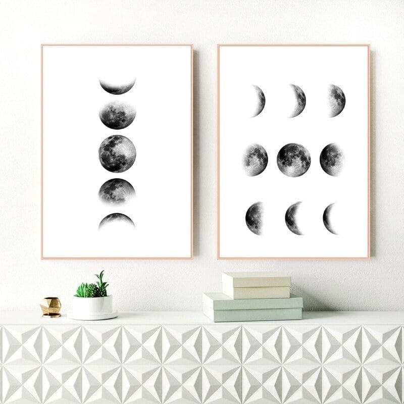 Posters Les Phases de la Lune