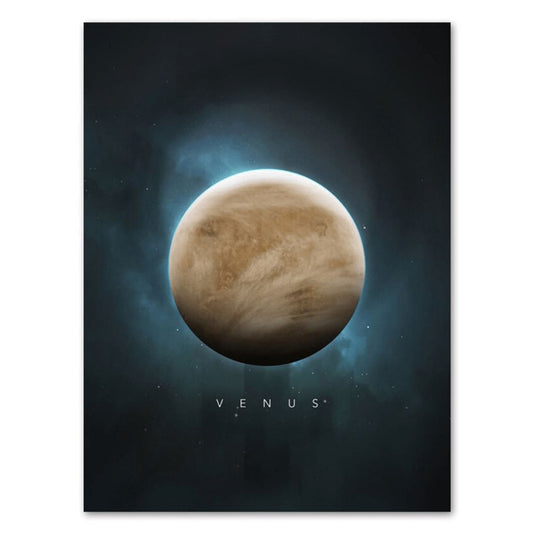 Poster Planète Venus 30x40 cm