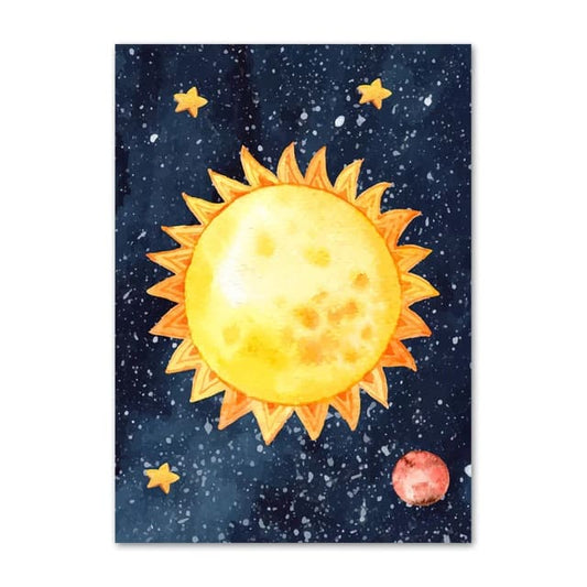 Poster Soleil pour Enfant