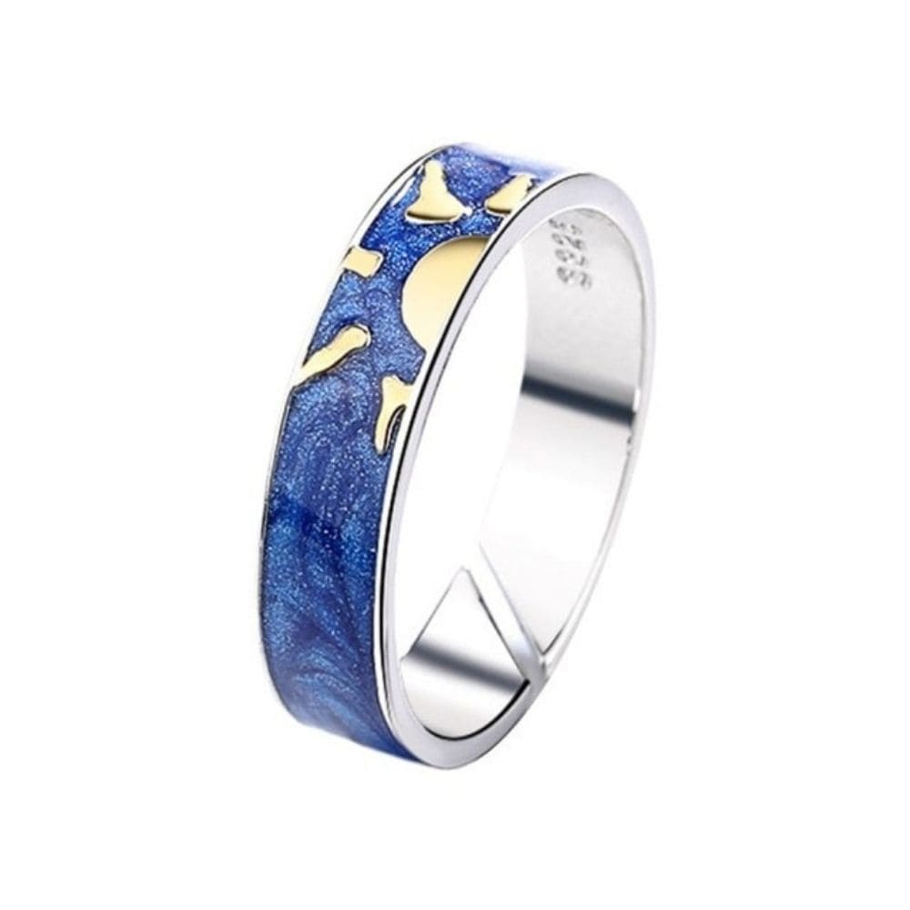 Bague Soleil Lune