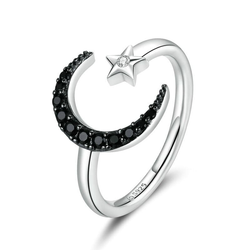 Bague Lune en Argent Default Title