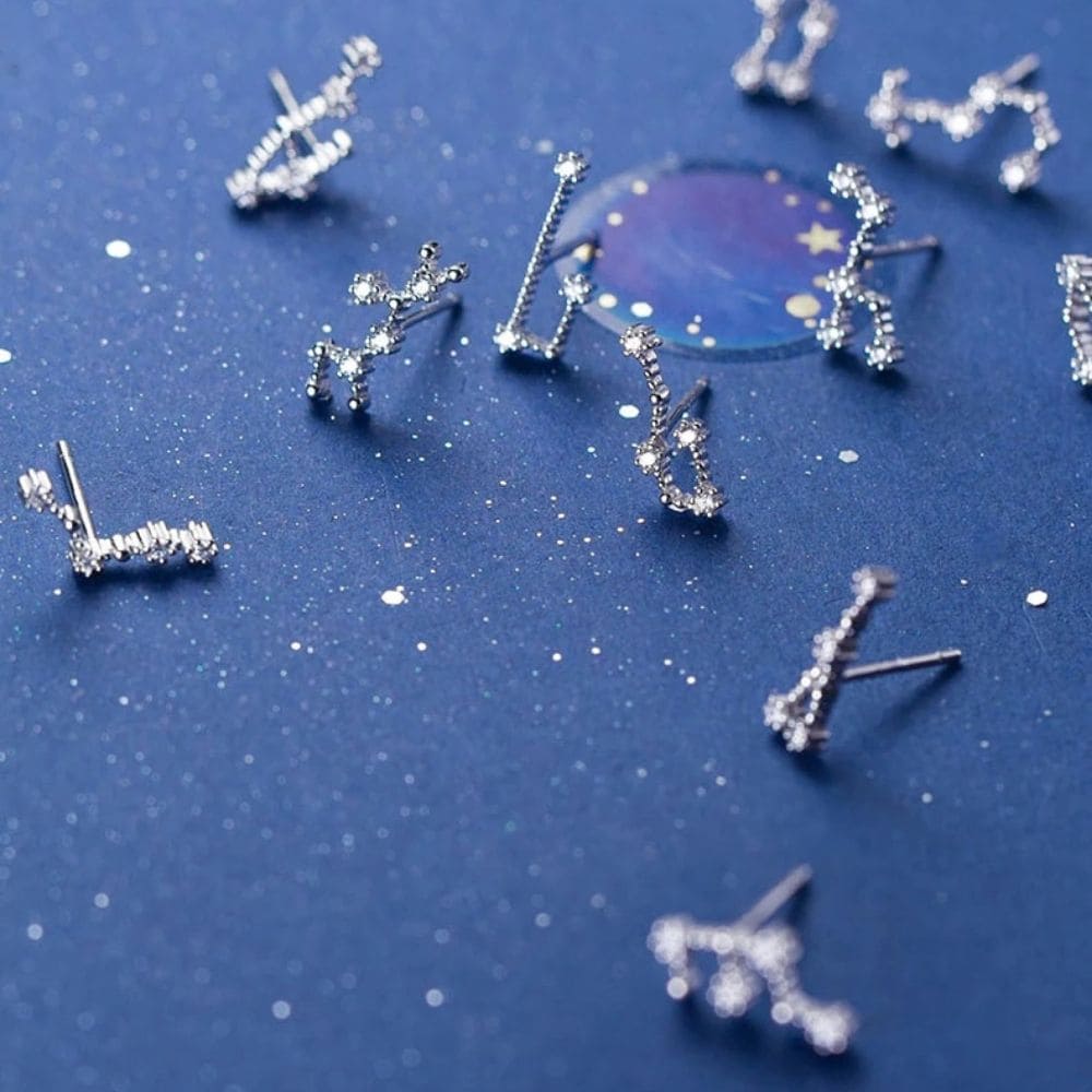 Boucles d'Oreilles Constellations