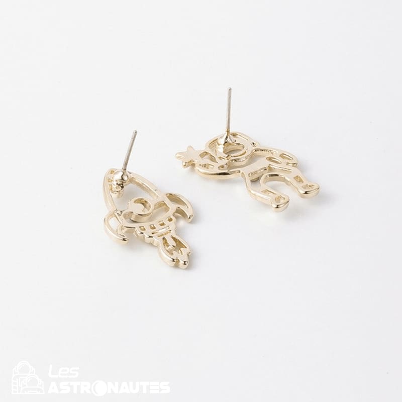 Boucles d'Oreilles Fusée