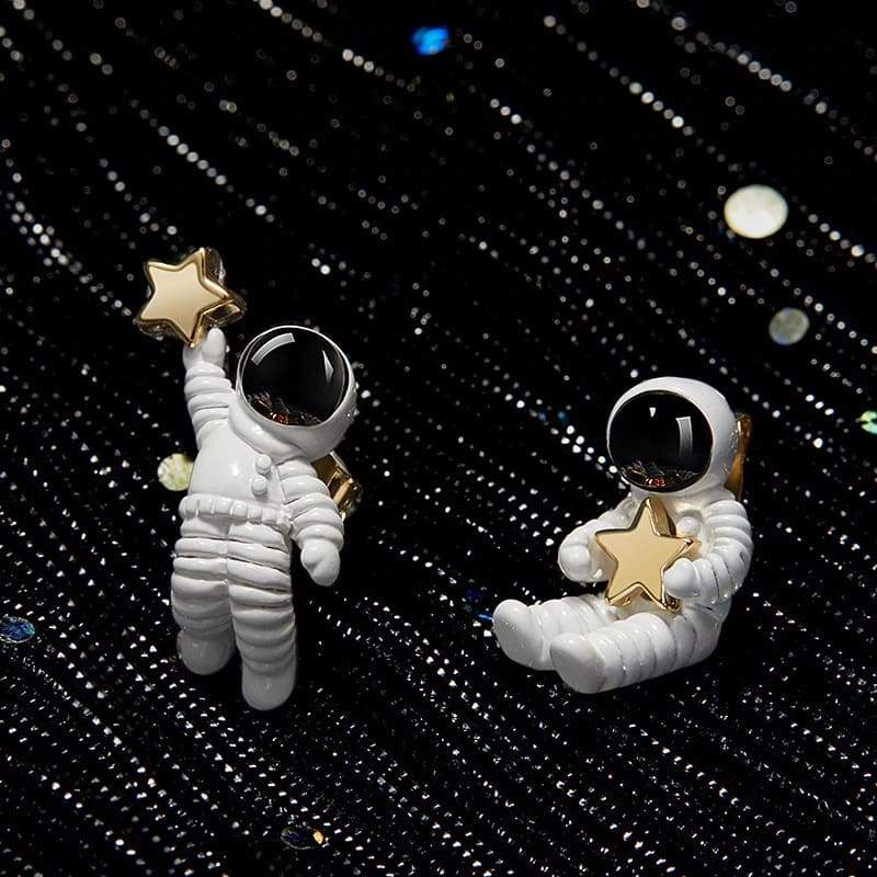 Boucles d'oreilles Astronaute Default Title