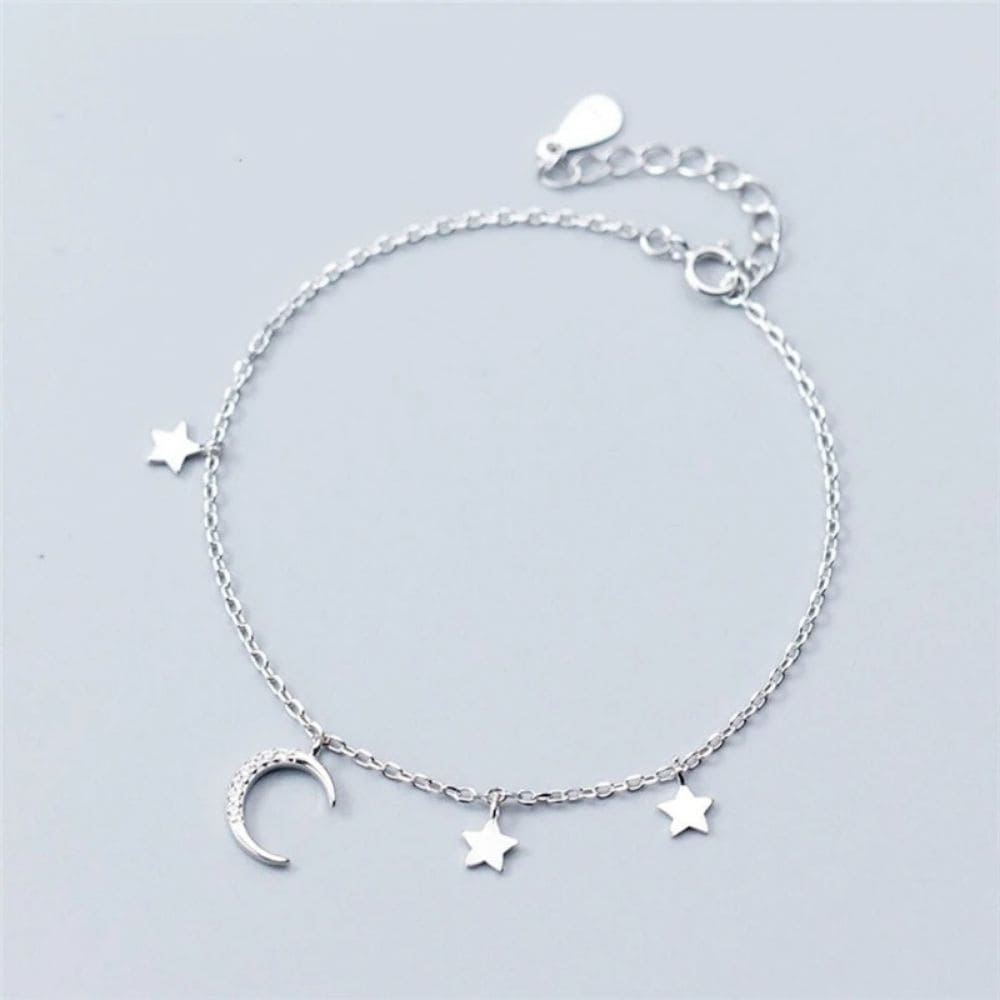 Bracelet Lune Étoilée