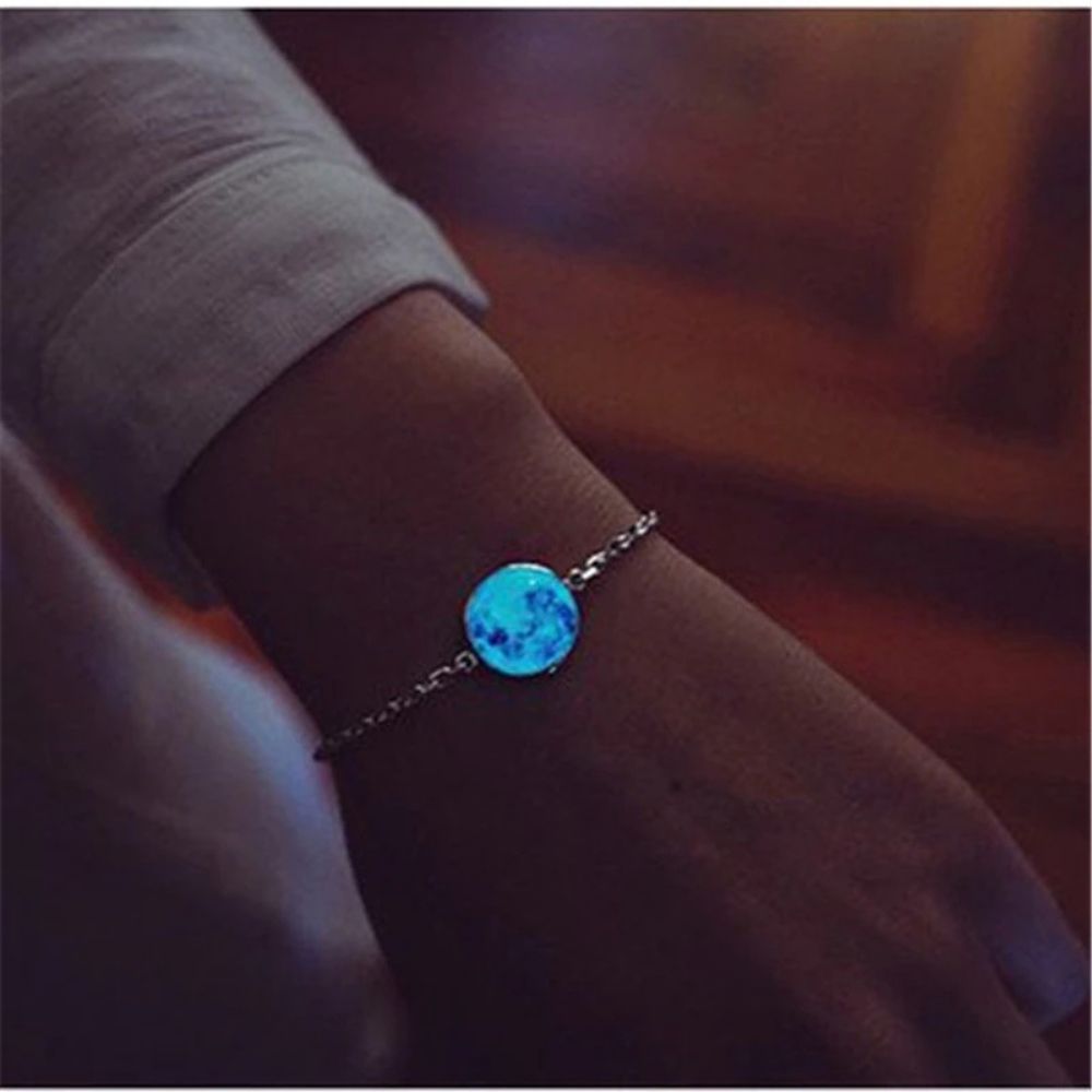 Bracelet Lune Fluorescente